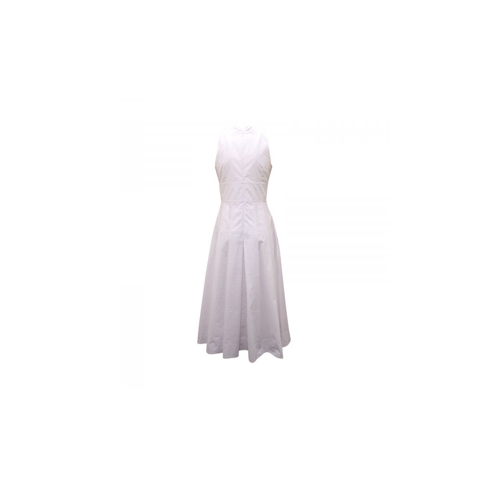 PINKO Weißes Baumwollkleid