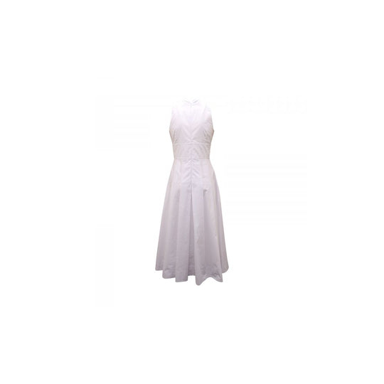 PINKO Weißes Baumwollkleid