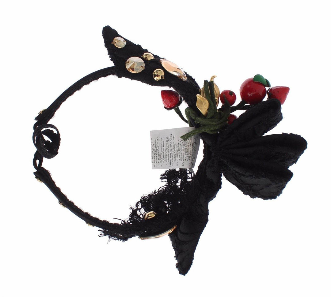 Dolce & Gabbana Exquisit Kristall Beere Diadem Stirnband - Léoré