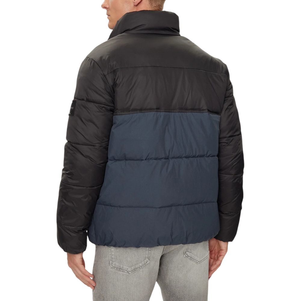 Calvin Klein Jeans Blaue Jacken aus recyceltem Polyamid &amp