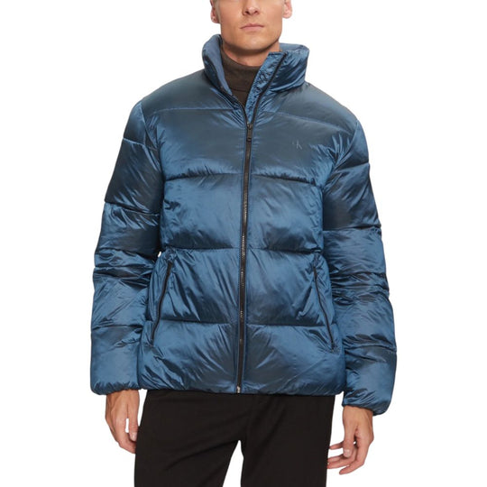 Calvin Klein Jeans Blaue Jacken aus recyceltem Polyamid &amp