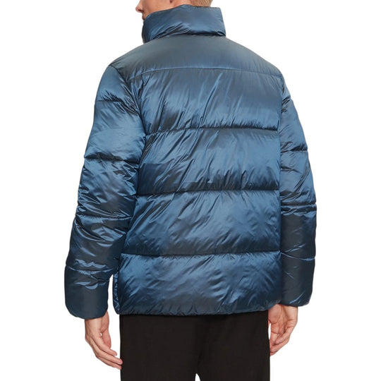 Calvin Klein Jeans Blaue Jacken aus recyceltem Polyamid &amp
