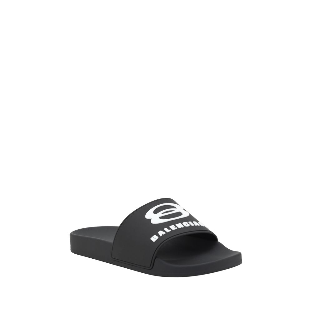 Balenciaga Logo Hausschuhe