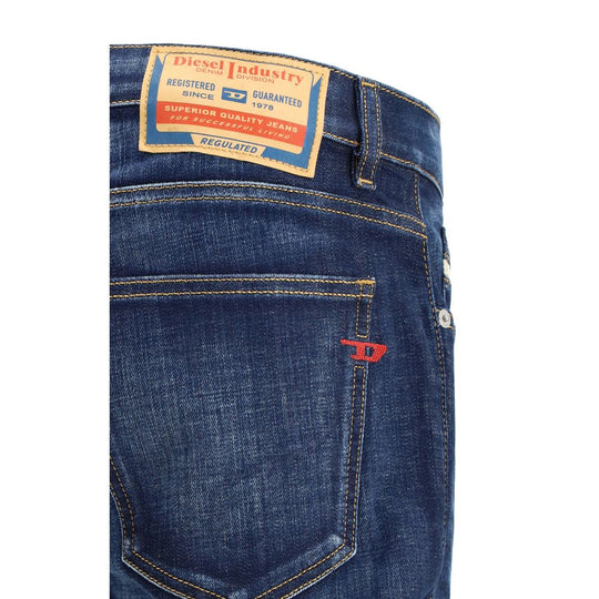 Diesel Blaue Baumwolle 2019 D-Struktur Jeans
