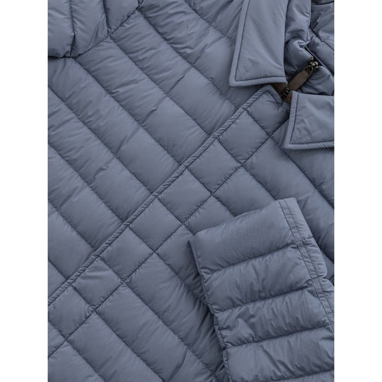 Herno Blaue Polyesterjacken &amp