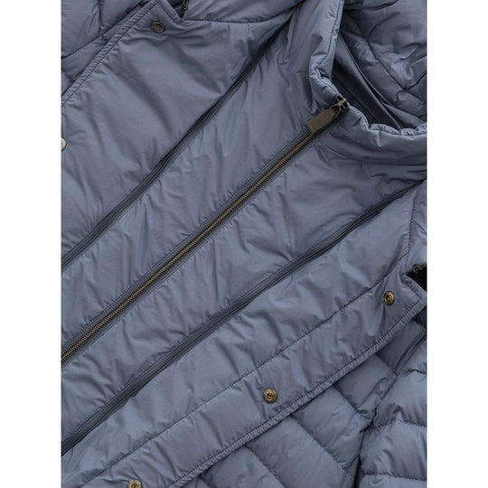 Herno Blaue Polyesterjacken &amp