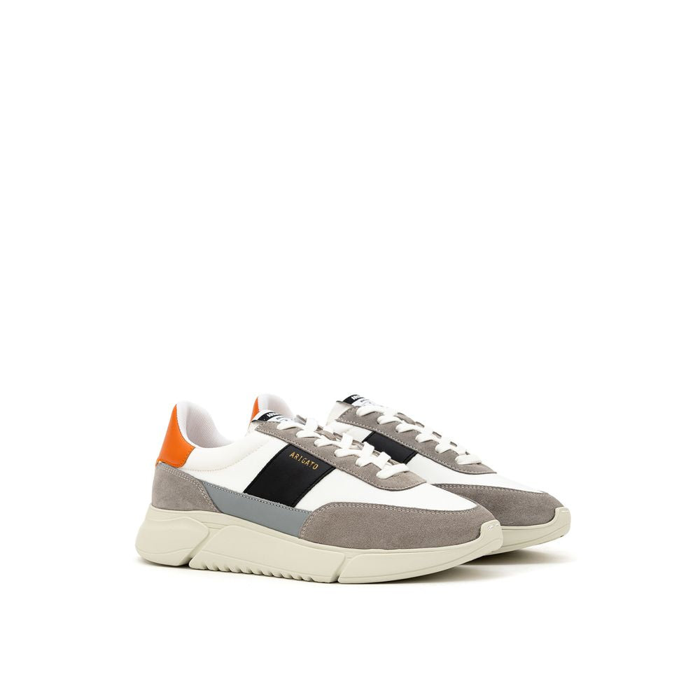 Axel Arigato Bicolor-Stoff und Leder Sneaker