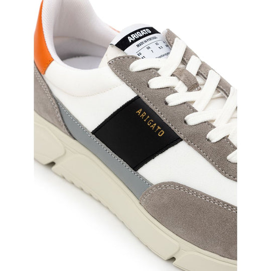 Axel Arigato Bicolor-Stoff und Leder Sneaker