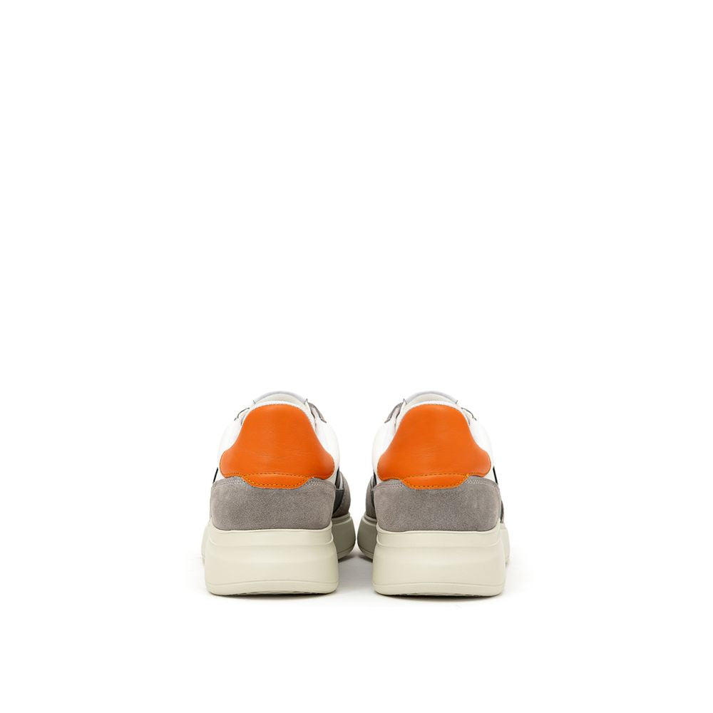 Axel Arigato Bicolor-Stoff und Leder Sneaker