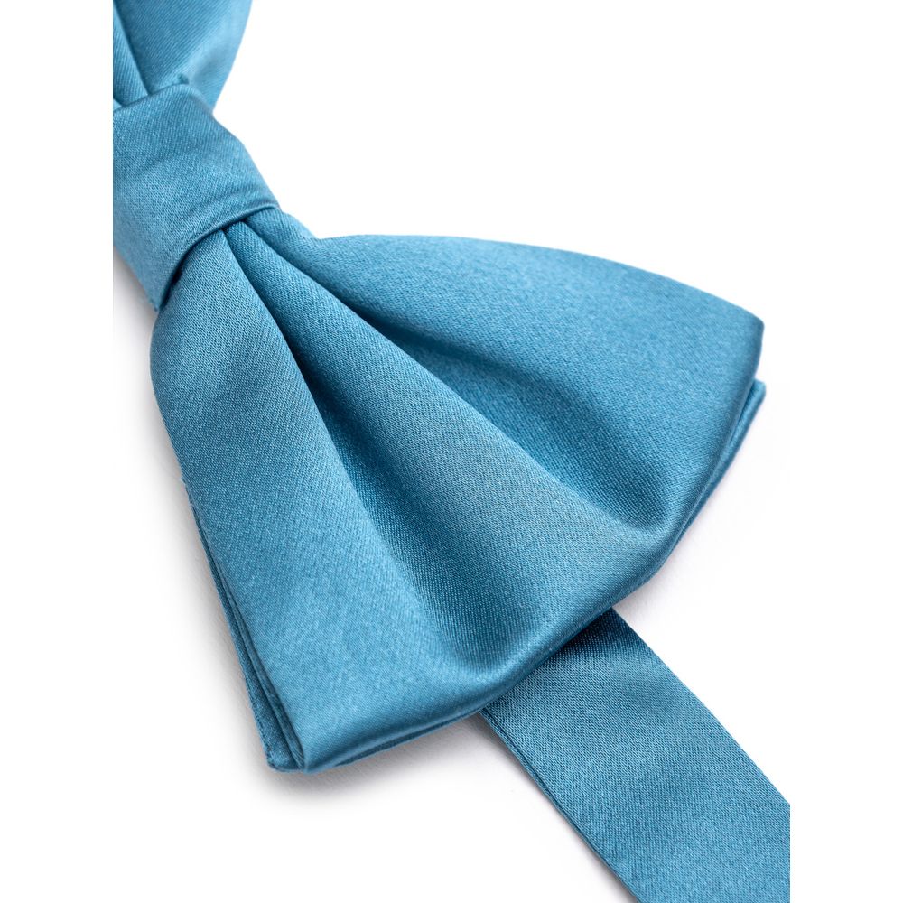 Dolce & Gabbana Blaue Seidenkrawatten & Schleifen