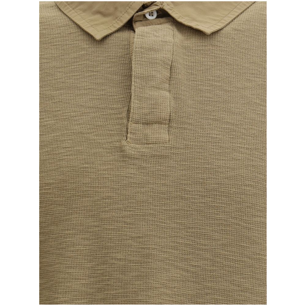 Sunflower Rugby-Poloshirt mit Waffelmuster