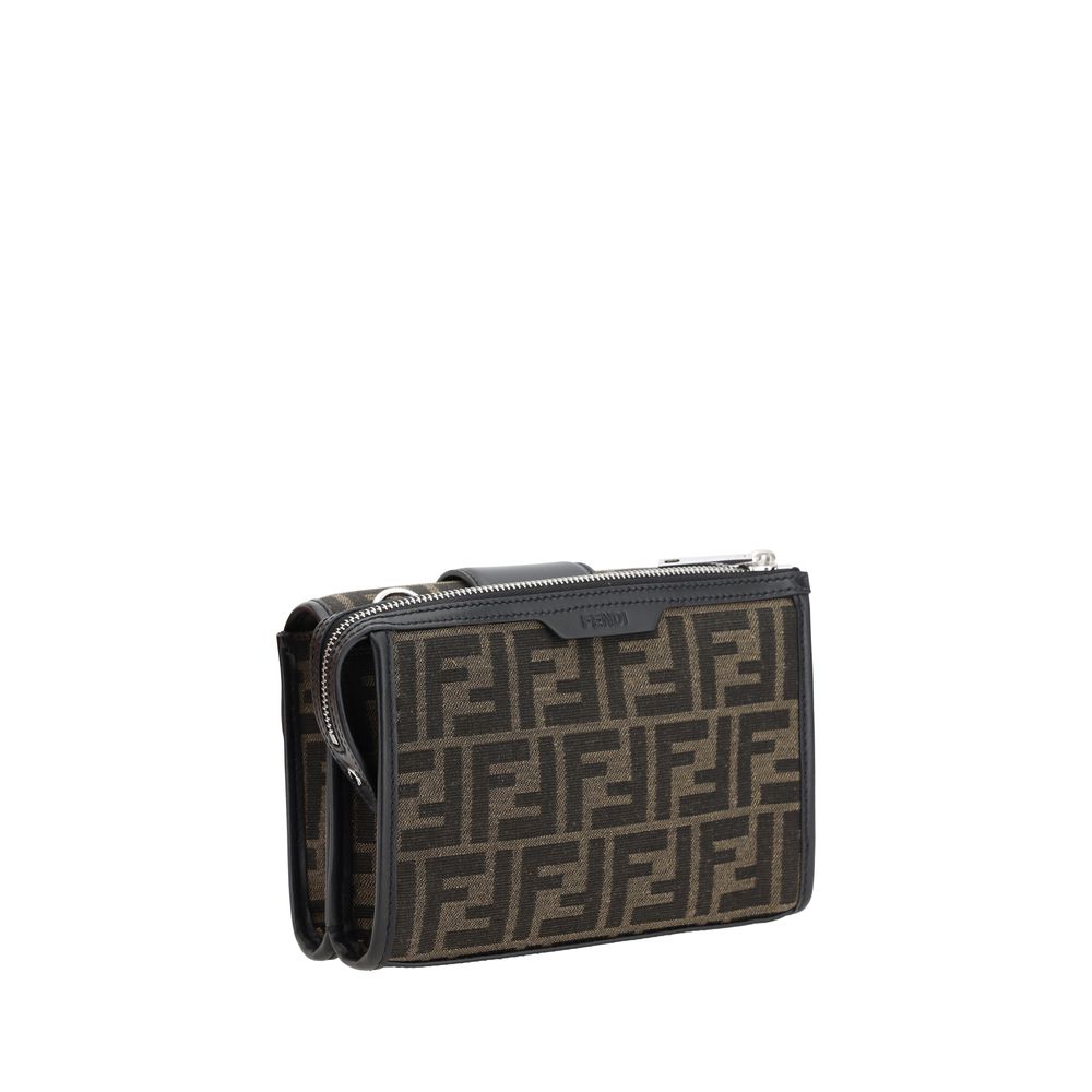 Fendi Double Baguette Umhängetasche
