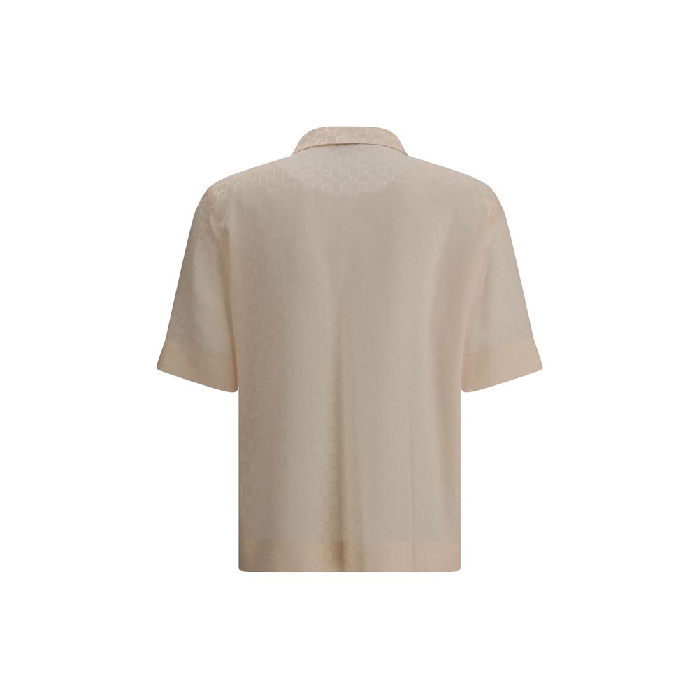 Fendi FF Muster Seidenhemd