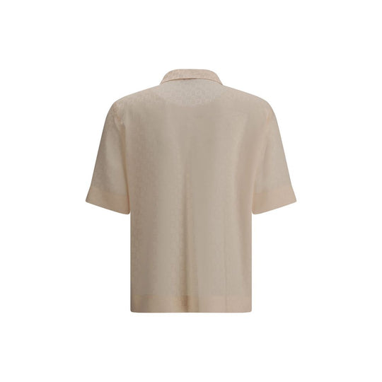 Fendi FF Muster Seidenhemd