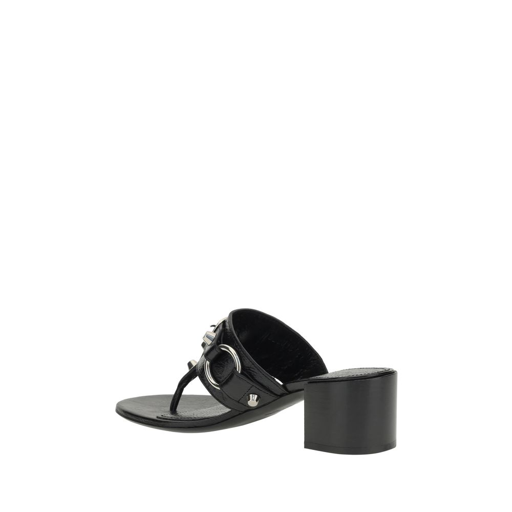 Balenciaga City-Zehenstegsandalen