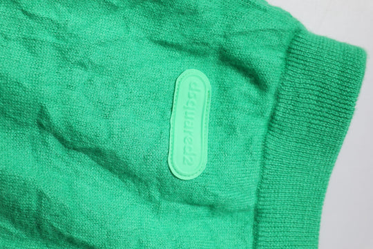 Dsquared² Grüne Baumwolle Elastische Taille Männer Freizeithosen