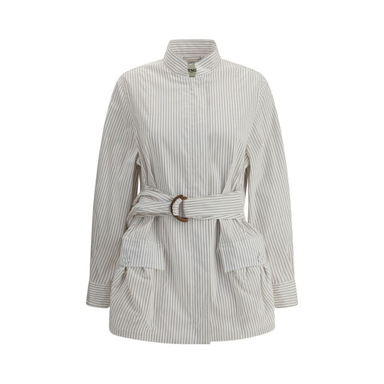 Fendi Gestreifte Hemdjacke