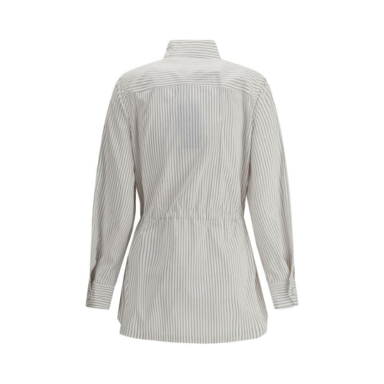 Fendi Gestreifte Hemdjacke
