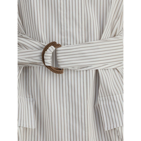 Fendi Gestreifte Hemdjacke