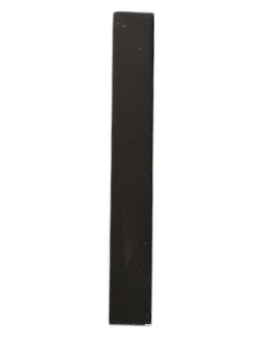 Dolce & Gabbana Schwarzer Ton Messing Logo gebrandmarkt Krawattenklammer Bar