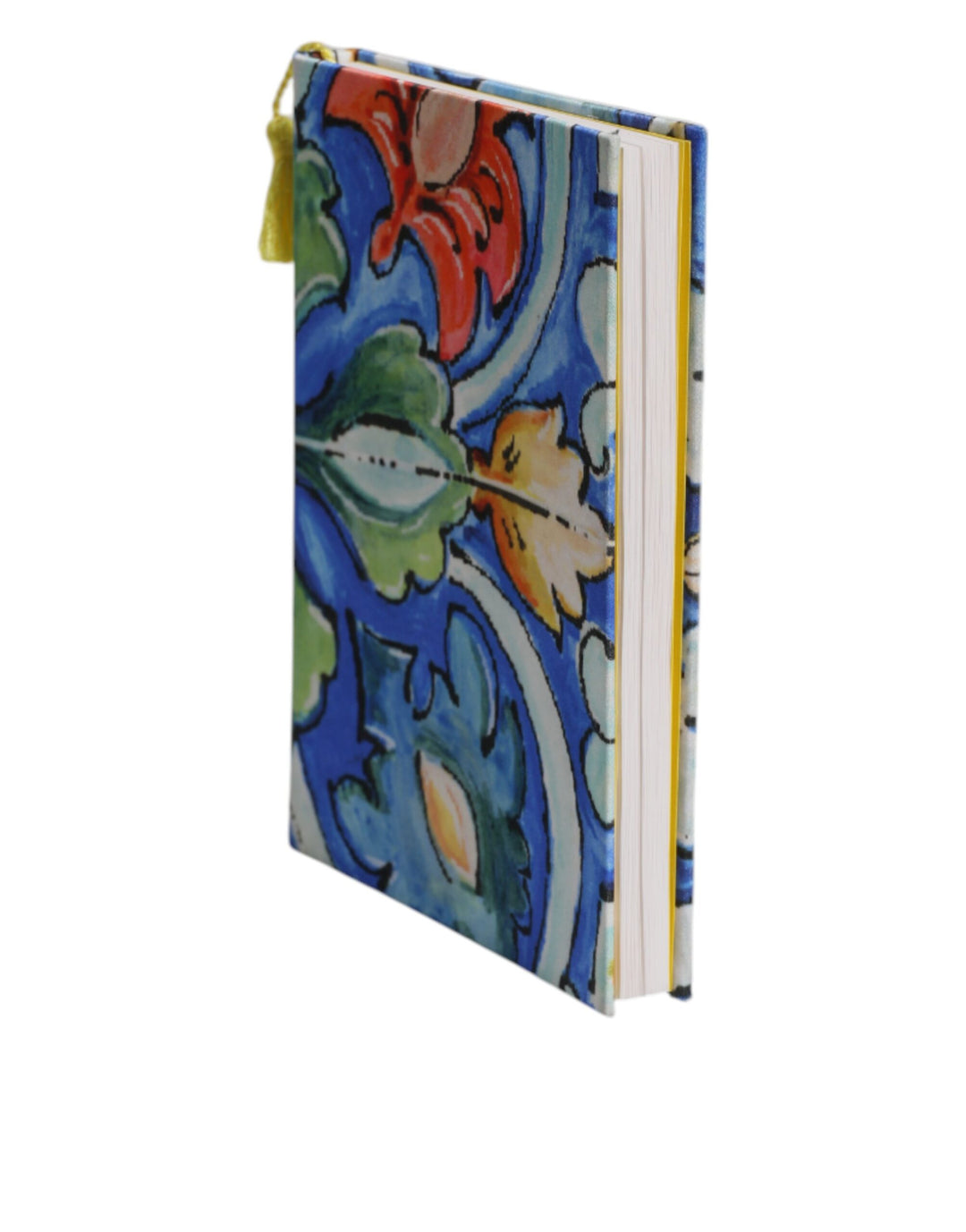 Dolce & Gabbana Multicolor Polyester Floral Siciliano Druck Notebook