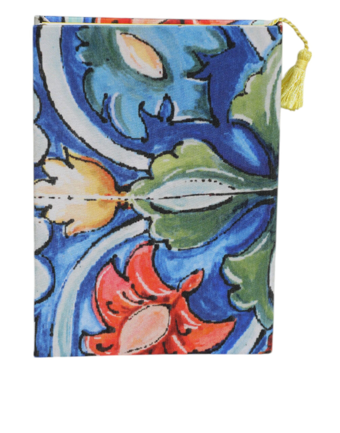 Dolce & Gabbana Multicolor Polyester Floral Siciliano Druck Notebook