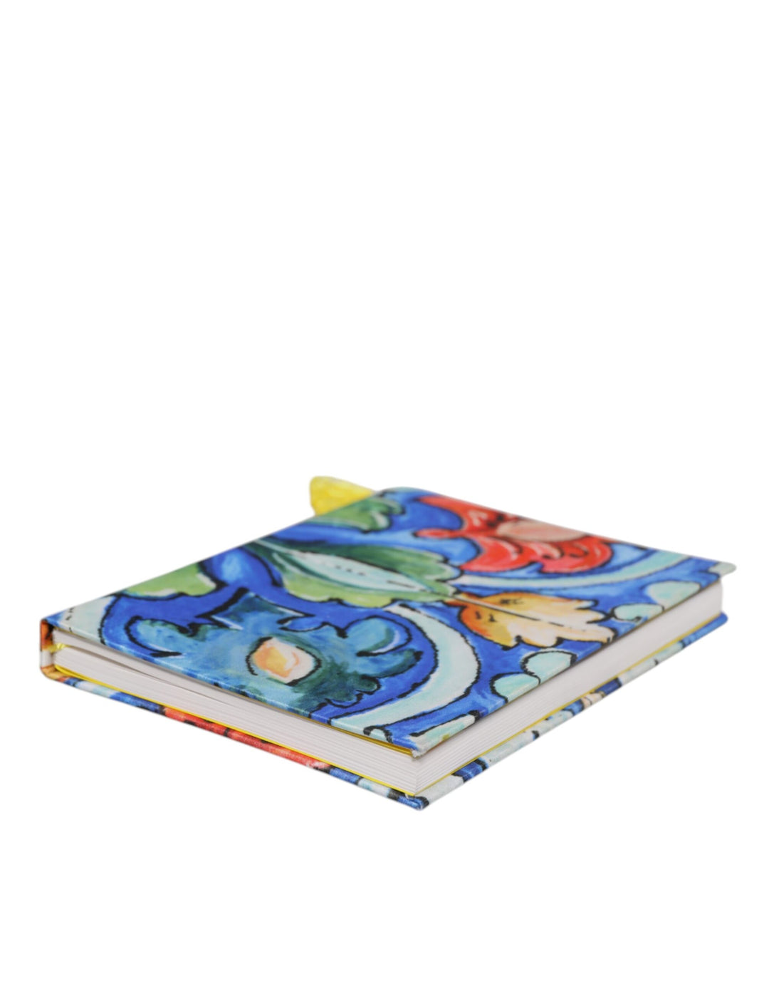 Dolce & Gabbana Multicolor Polyester Floral Siciliano Druck Notebook