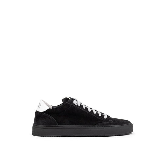 P448 Schwarzer Wildleder Sneaker