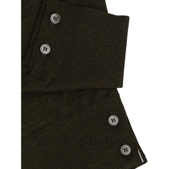 Thom Browne Grüner Pullover aus Wolle