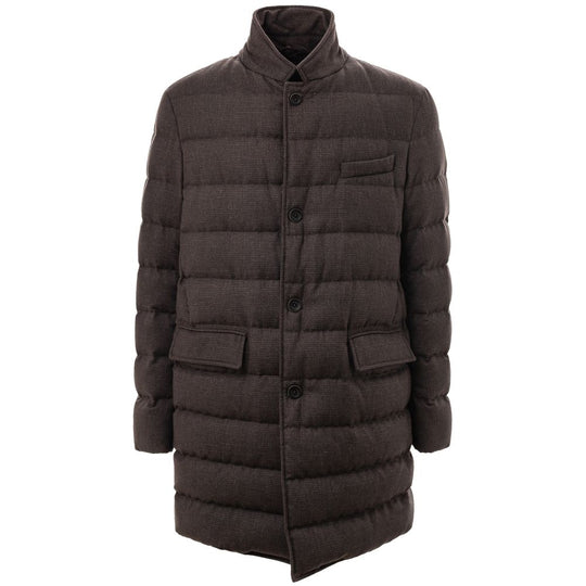 Herno Braune Wolljacken &amp