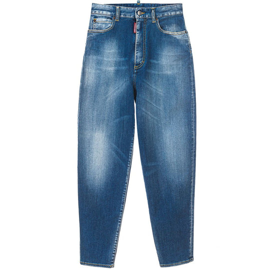 Dsquared² Blaue Baumwolljeans Denim