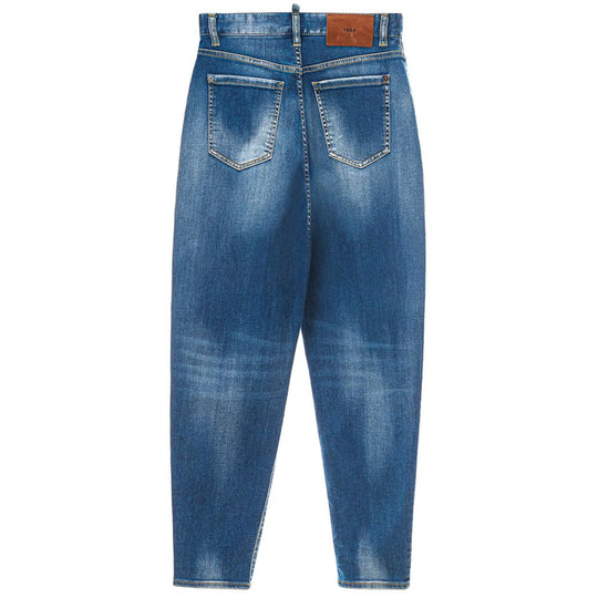 Dsquared² Blaue Baumwolljeans Denim