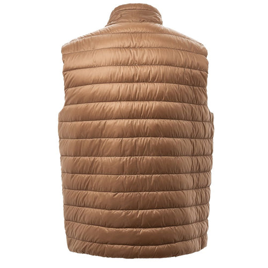 Herno Braune Polyamid Sleveless Jacke