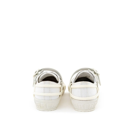 Burberry Sneaker aus weißer Baumwolle