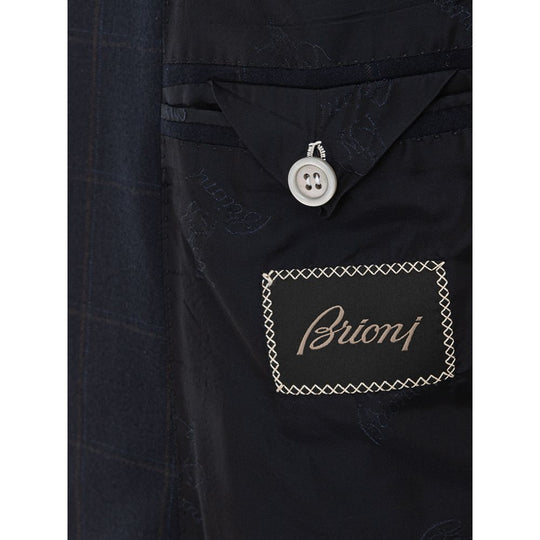 Brioni Blauer Wollblazer