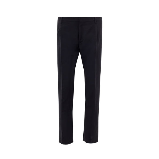 Valentino Schwarze Wollhose