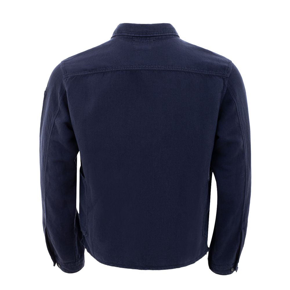 C.P. Company Blauer Baumwoll-Denim