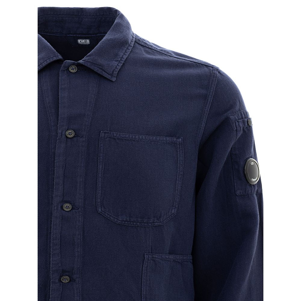 C.P. Company Blauer Baumwoll-Denim