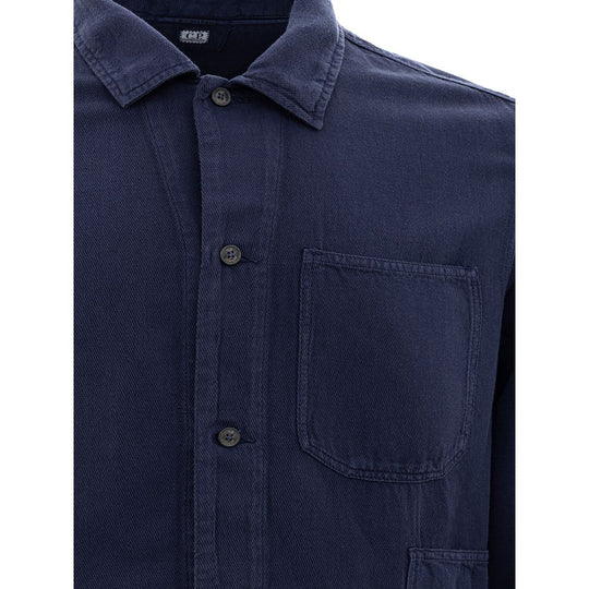 C.P. Company Blauer Baumwoll-Denim
