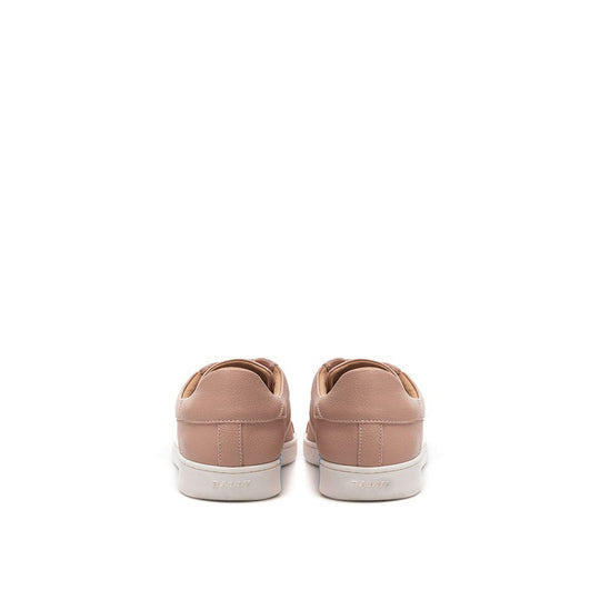 Bally Elegante rosa Leder-Sneakers