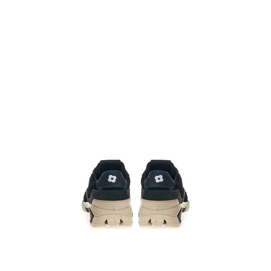 Lardini Schwarzer Wildleder Sneaker