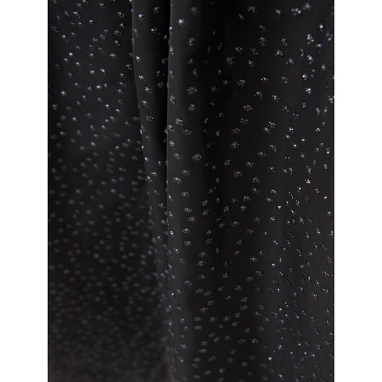 Lardini Eleganter schwarzer Midirock aus Polyethylen