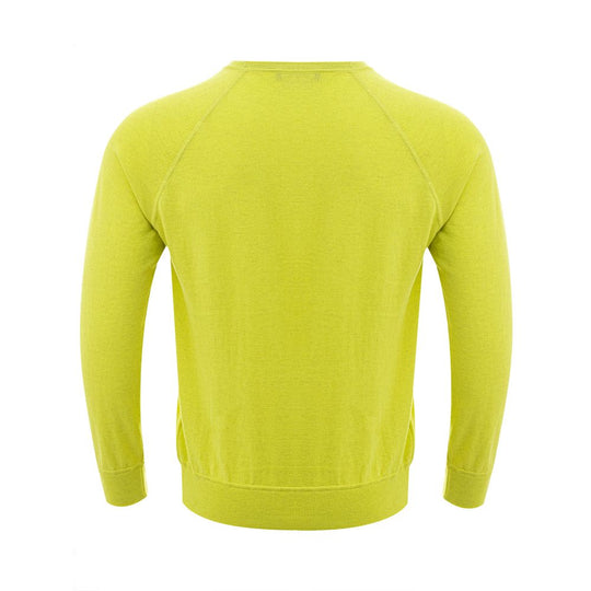 Gran Sasso Sunny Yellow Pullover aus italienischer Baumwolle