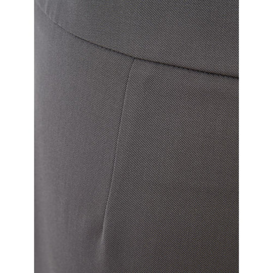 Lardini Schicke Hose aus grauer Wolle für anspruchsvollen Stil