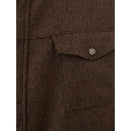 Lardini Elegante blaue Jacke aus Wolle für Männer