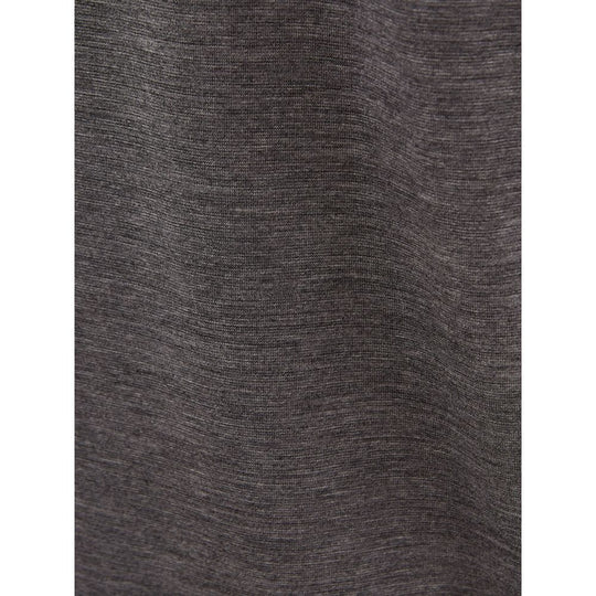 Lardini Elegantes graues Designer T-Shirt aus Wolle