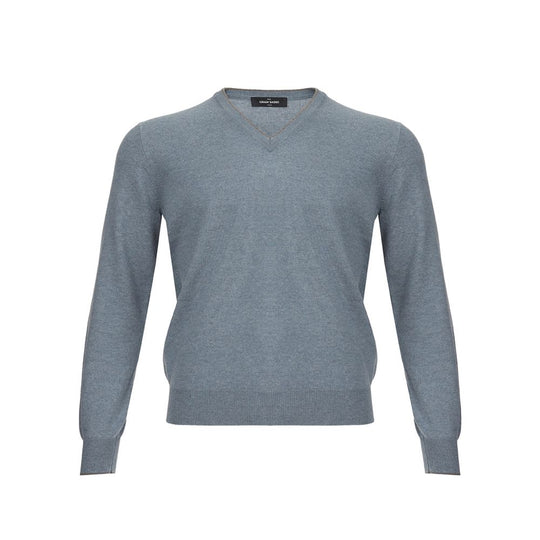 Gran Sasso Eleganter Kaschmirpullover in schickem Grau