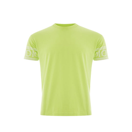 Kenzo Sunny Yellow Cotton Tee für stilvolle Männer