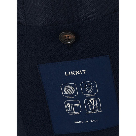 Lardini Blauer Baumwollblazer