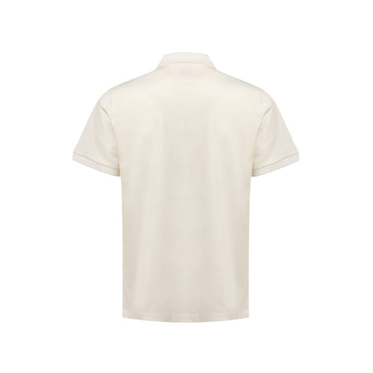 Fendi Weißes Baumwoll-Poloshirt